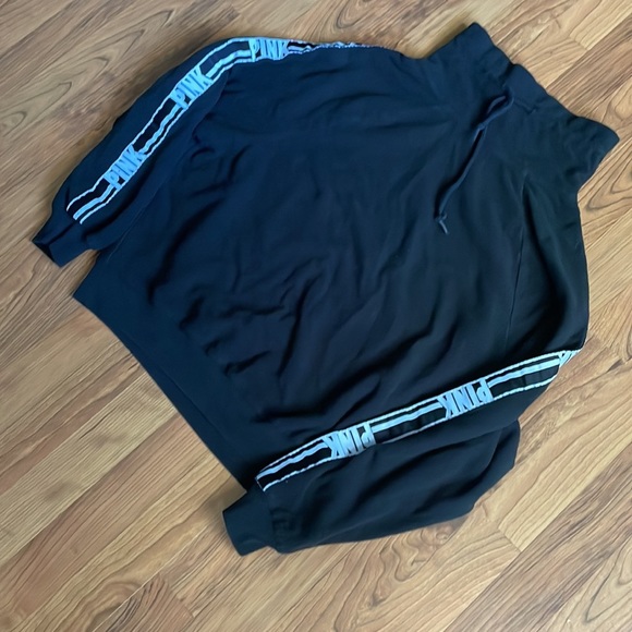 Pink Victoria’s Secret pullover cowl neck sweatshirt - Picture 2 of 4